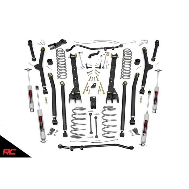 Rough Country 4" Lift Kit (fits) 20042006 Jeep Wrangler LJ N3 Shocks