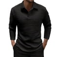 thumbnail image 3 of Vetsdori Sweatshirt Tshirts for Men Winter Long Sleeve Pullover Outdoor Casual Travel Plain Mens Tops Button up, 3 of 9