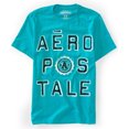 thumbnail image 1 of Playera gráfica con Logo de escudo Aeropostale verde mediana, 1 of 1