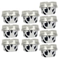 thumbnail image 1 of 1 Set Tasse de Cuisson de Qualité Alimentaire Résistant à la Chaleur avec Couvercle Antiadhésif Feuille d'Aluminium Décorative Cuisson à la Graisse Cupcake Wrapper Muffin Tasse Fournitures de Cuisine, 1 of 8