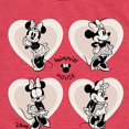 thumbnail image 3 of Disney - Mickey & Friends - Minnie in Heart Grid - Minnie's House - Toddler And Youth Short Sleeve Graphic T-Shirt, 3 of 5