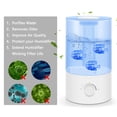 thumbnail image 3 of FOAUUH Humidifier Tank Cleaner, Raipoment Demineralization Cleaning Ball, Compatible with Mist Humidifiers, Fish Tank, Purifies Water, Prevents Hard Water Build-Up (Fish-blue), 3 of 6