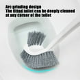 thumbnail image 7 of Toilet Wand Toilet Bowl Brush And Holders With Type Capability Brush-Rubber Brush And Slit Brush - Toilet Bowl Brush Clean Every Corner Of The Toilet Toilet Bowl Cleaner Brush, 7 of 7