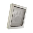 thumbnail image 1 of para perros, 12 "x 15", puerta con solapa para perros, marco duradero para puerta de vidrio y ventana, color, 1 of 8
