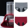 thumbnail image 2 of Period Underwear 3 Layer Leakproof Cotton Panties Menstrual Briefs for Women, 2 of 15