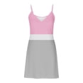 thumbnail image 7 of Sentmoon Wedding Guest Dresses Summer 2026 Streetwear with Print V Neck Beach Dress Stretchy Slim Fit Spaghetti Strap for Work and Office XL, 7 of 7