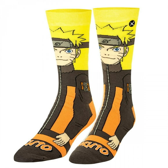 Naruto Uzumaki 360 Chaussettes Crew Personnages