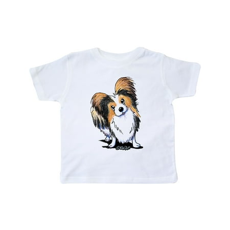 

Inktastic Tricolor Papillon Gift Toddler Boy or Toddler Girl T-Shirt
