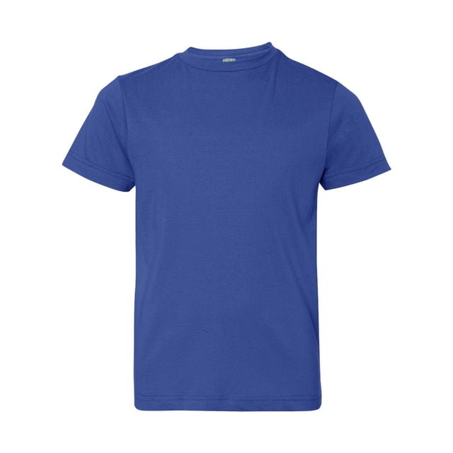 Youth Fine Jersey Tee, XL, Royal