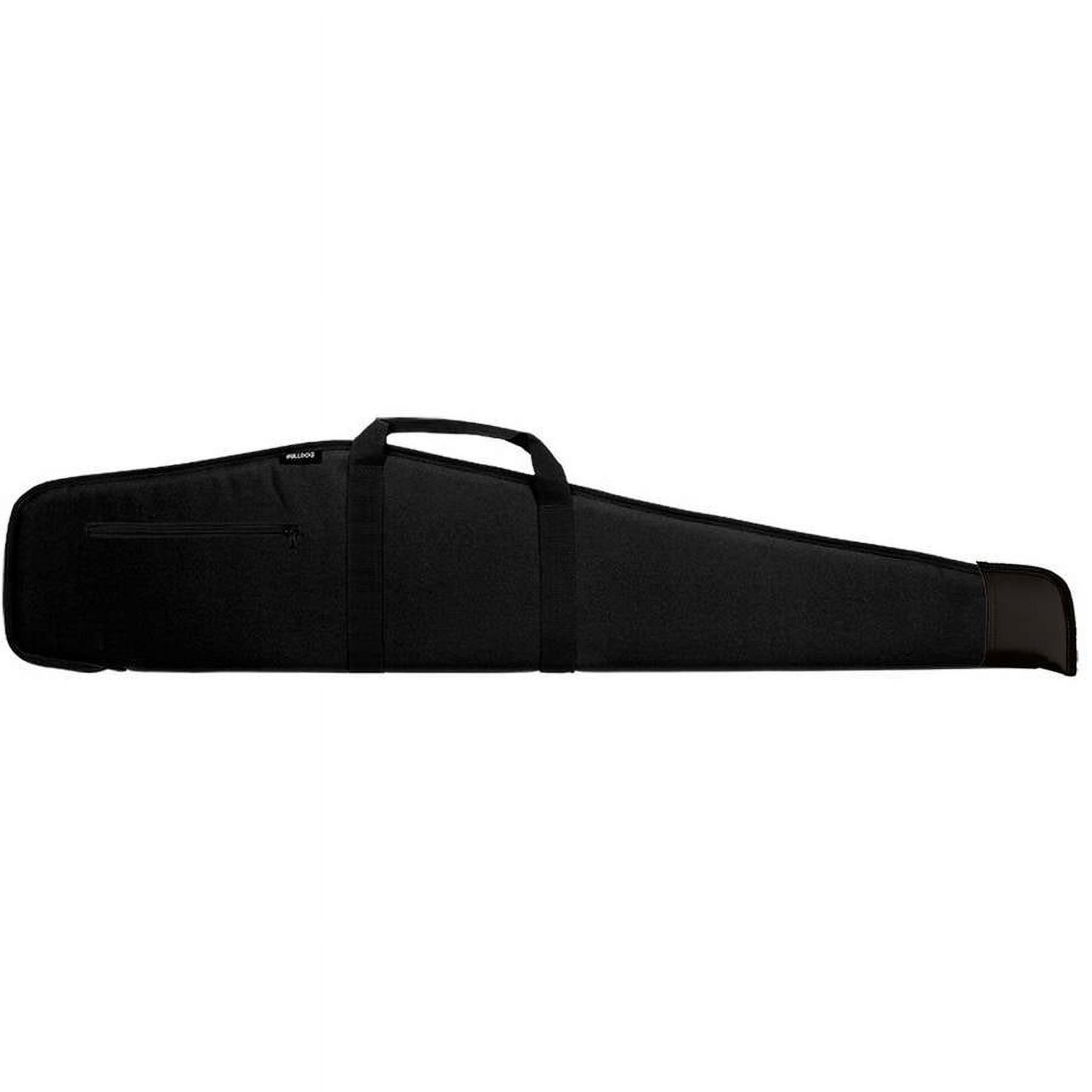 BULLDOG DELUXE SCOPED RIFLE CASE 48" NYLON TEXTURED BLACK