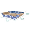 thumbnail image 2 of Kitty City Durable Cat Print Corrugated Cardboard Scratching Sofa, O/S, 2 of 9