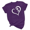 thumbnail image 5 of Kayannuo Valentine's Day Womens Graphic Tees Love Heart Printed Womens T Shirts Womens Work Tops Girls Short Sleeve Out Blouse Letter Print Gift Shirt T-Shirt Tops, 5 of 6