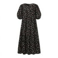 thumbnail image 3 of ZANZEA Women Half Sleeve Robes Long Dress Casual Dresses, 3 of 7