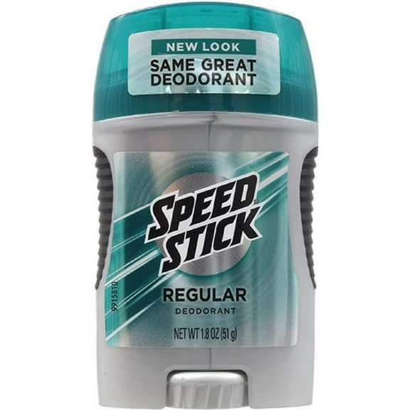 4 Pack Speed Stick Regular Deodorant By Mennen 1.8 oz each