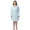 Clouds, variant on Fruit of the Loom Women's Beyond Soft Long Sleeve Button Down Flannel Sleepshirt, Sizes S-4X