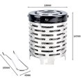 thumbnail image 3 of nipocaio Réchaud de Camping Portable Mini Chauffe-Gaz pour Intérieur et Extérieur, 3 of 5