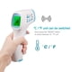 thumbnail image 3 of Termómetro digital de frente Medición de temperatura infrarroja sin contacto con retroiluminación de color TFixol Termómetro, 3 of 7