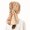 D, variant on Women's Floral Turban Hat with Lace Cross Forehead Design Lightweight Elegant Headwrap for Casual & Special Occasions