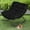 Black, variant on Outdoor/Indoor Patio Rocking Chair, Egg-shaped Outdoor Lounge Chair, Indoor Papasan Chair with Cushion and Metal frame for Living Room, Porch, Garden, Grey