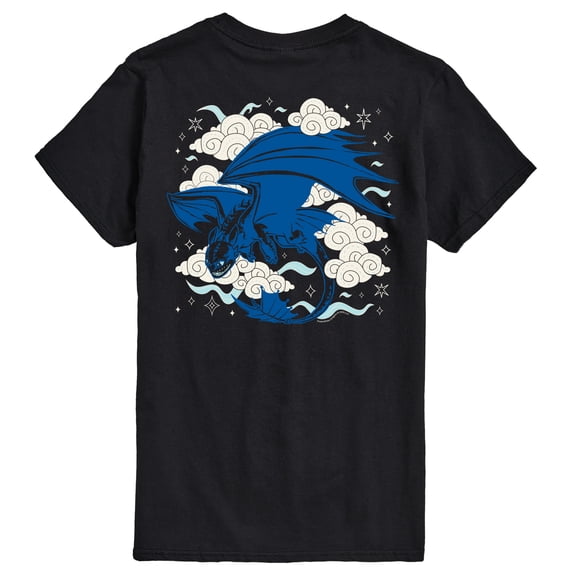 How to Train Your Dragon - Toothless in the Clouds Men's Short Sleeve Graphic T-Shirt