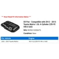 thumbnail image 2 of Pan - Compatible with 2012 - 2013 Toyota Matrix 1.8L 4-Cylinder 2ZR-FE VIN U GAS, 2 of 2