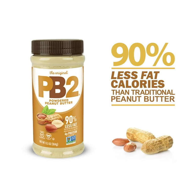 PB&Me Powdered Peanut Butter - Sugar Free, Low Calorie Peanut Powder For Smoothies & Baking