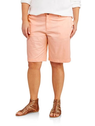 orange nike shorts womens