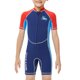 thumbnail image 1 of Naiovety Trajes de neopreno de 2MM, trajes de baño para niños, traje de neopreno de manga corta a prueba de sol, mono antimedusas para esnórquel, surf, Deportes acuáticos azul marino S Naiovety OD003650-01, 1 of 6