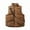 Brown, variant on Fesfesfes Womens Veat Sleeveless Jackets Unisex Corduroy Detachable Backpack Sleeveless Casual Vest Fall Sale