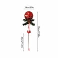 thumbnail image 4 of Outdoor Christmas Ball Pathway Stake Light 27x58in,Red Waterproof Holiday Ornament for Garden Yard Lawn Decor, 4 of 8