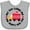 AC-Heather Grey, variant on Inktastic My Gigi Loves Me Boys or Girls Baby Bib