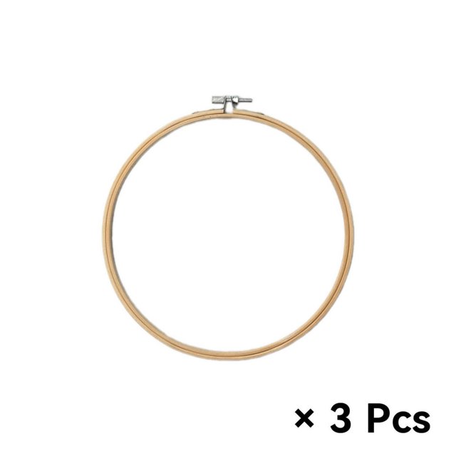 EIGTHTAIL Embroidery Hoop Comfortable Touch Cross Stitch Flexible Adjustment Cross Stitch 3.15 In