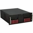 thumbnail image 2 of iStarUSA D410-B10RD 4U 10x3.5-Inch Bay Hotswap Chassis Rackmount Red, 2 of 2
