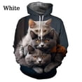 thumbnail image 2 of Sudadera con capucha con estampado 3D de gato y anime para hombre y mujer, estilo informal, divertido, de moda urbana, para niños y niñas, 2 of 5