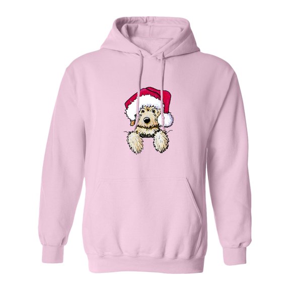 Inktastic Kiniart Christmas Goldendoodle Adult Hoodie Sweatshirt