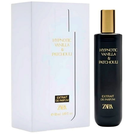 Zara Hypnotic Vanilla and Patchouli Perfume for Women Extrait de Parfum with 30% Essence Concentration Intense Long Lasting Fragrance 50ML (1.7 fl oz)