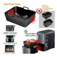 thumbnail image 2 of 2 Pack Air Fryer Mold for Double Stack Air Fryer, Silicone Mold Airfryer Accessories for Kitchen Dish,yd, 2 of 2