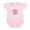 Petal Pink, variant on CafePress - Mommy's Little Sweet Bean Infant Creeper - Baby Light Bodysuit, Size Newborn - 24 Months