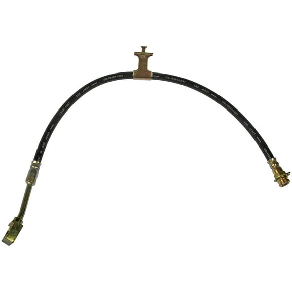 Dorman H621091 Front Passenger Side Brake Hydraulic Hose for Specific Chevrolet / GMC Models Fits select: 1981-1988 CHEVROLET P30, 1983-1985 GMC VALUE VAN