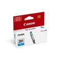 thumbnail image 2 of Tinta Canon CLI-281 cian para TR7520, TR8520, TR8620, TS6120, TS6220, TS6320, TS702, TS8120, TS8220, TS8320, TS9120, TS9520, 2 of 3
