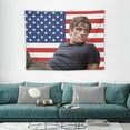 thumbnail image 3 of Josh Actor Hutcherson Tapestry Wall Hanging Flag Art Aesthetic Poster Dorm Tapestries For Bedroom Party Home Living Room Decor Fan Gift, 3 of 9