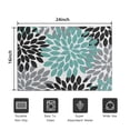 thumbnail image 5 of Simple Petal Shaped Geometric Floral Pattern Door Rugs,Washable Non Slip Door Mats Indoor,Decorative Door Mats,Entry Mat Indoor for Entrance,Bedroom,Kitchen,Bathroom,16"x24", 5 of 6