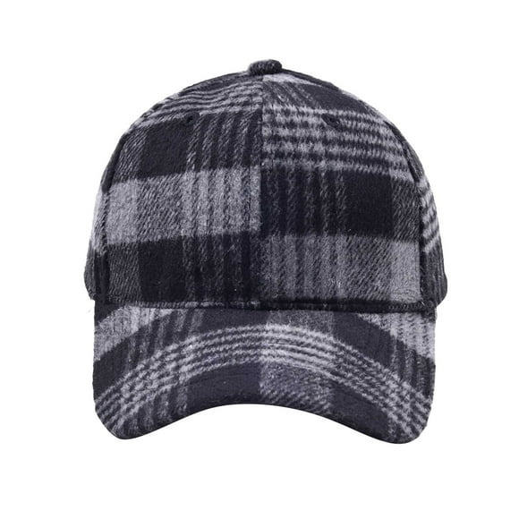 Clearance!Unisex Classic Low Profile Cotton Baseball Cap Plaid Soft Unconstructed Adjustable Size Dad Hat