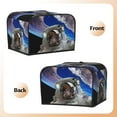 thumbnail image 3 of Fotbe Astronaut in Outer Space for Four Slice Toaster Cover, Fingerprint Protector, Super Soft Appliance Cover And Dust Cover,Bread Dust Cover & Fingerprint Protection, 3 of 7