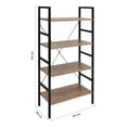 thumbnail image 4 of Estante Organizador Rack and Pack boho industrial 60 X 28 X 116 Cm, 4 of 6