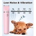 thumbnail image 4 of Cordless Dog Paw Trimmer - Low Noise Small Clippers With Double Usb Rechargeable Clipper For Dogs Cats And Pets Trimming Hair Around Paws  Eyes Ears Face Rump, 4 of 7