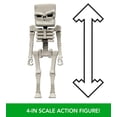 thumbnail image 6 of Minecraft Action Figure & Accessories Set, 4-inch Skeleton Posable Character Collectible Inspired by A Minecraft Movie, 6 of 6