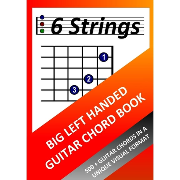 Big Left Handed Guitar Chord Book, (Paperback)
