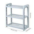 thumbnail image 3 of InsCrazy Desk Organizer Desktop Storage Rack Organizer Adjust Layer Height for Bathroom, 3 of 6