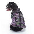 thumbnail image 5 of XL Dog Winter Coat Purple Reflective, 1 Pack Size XL, Thermal Soft Pet Apparel for Pitbull Labrador Retriever Snowy Days Safety, 5 of 8